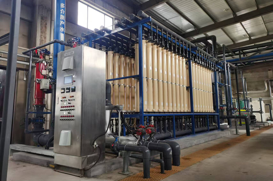 ซื้อ เครื่องล้างน้ําอุตสาหกรรม Ultra Filtration ความจุขนาดใหญ่ UF ระบบกรองที่บูรณาการ การผลิตออนไลน์