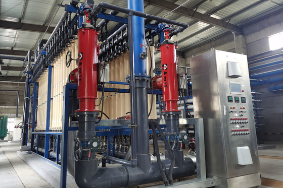 ระบบ Ultrafiltration อุตสาหกรรม อุปกรณ์กรองน้ําสําหรับการบําบัดน้ําเสีย